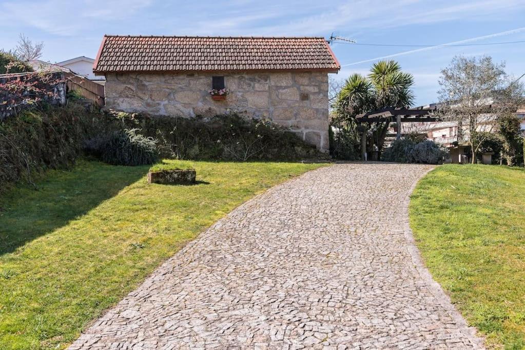 Pequena Casa Rustica Com Piscina Villa Penafiel Exterior photo