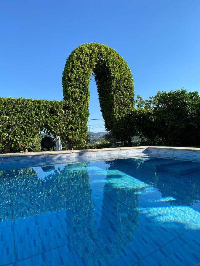 Pequena Casa Rustica Com Piscina Villa Penafiel Exterior photo